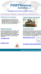 Mobile Screenshot of portsourcefoundation.net